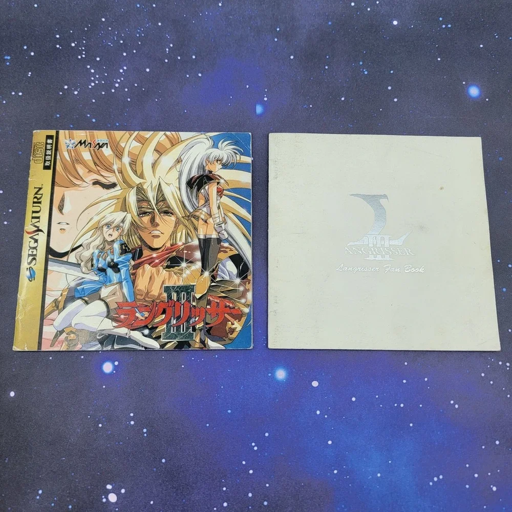 Langrisser III (Sega Saturn, 1996) JAPANESE Video Game CIB Complete 0168